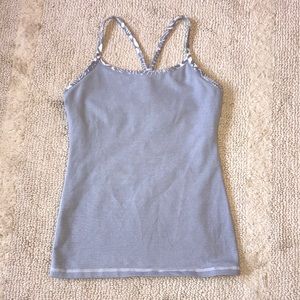 Lulu lemon power Y tank.